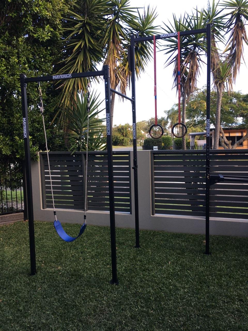 Swing Rig Footy A rig or a swing set? - Maverick Strength and Conditioning